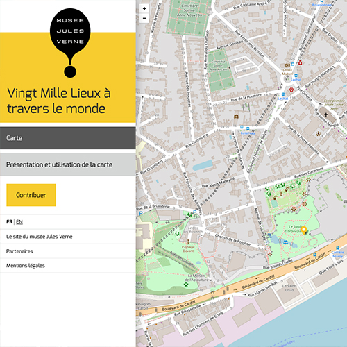 20.000 places : the app that maps Jules Verne